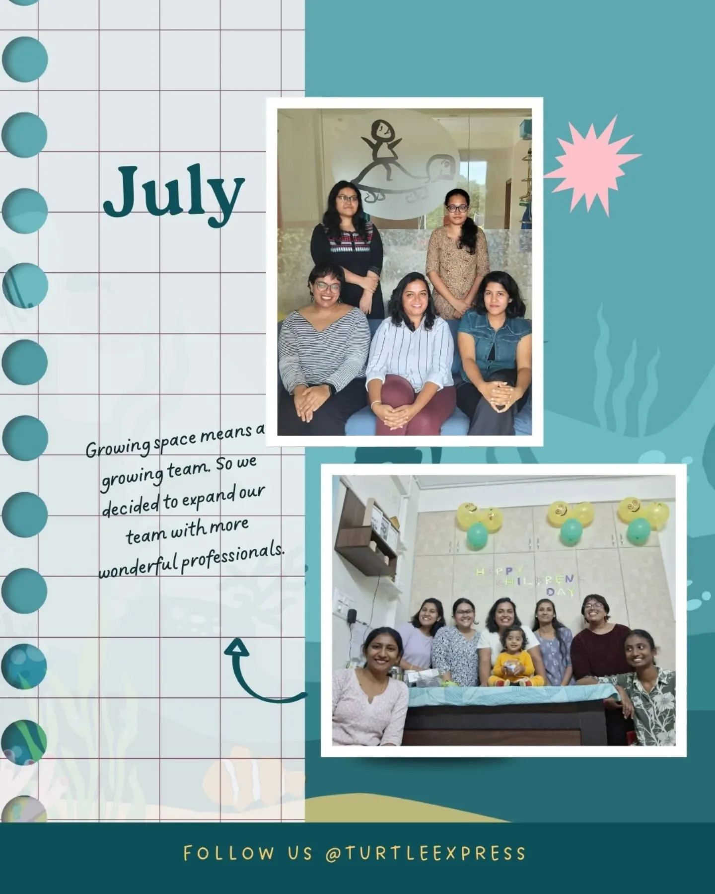 Turtle Express highlights, July 2025