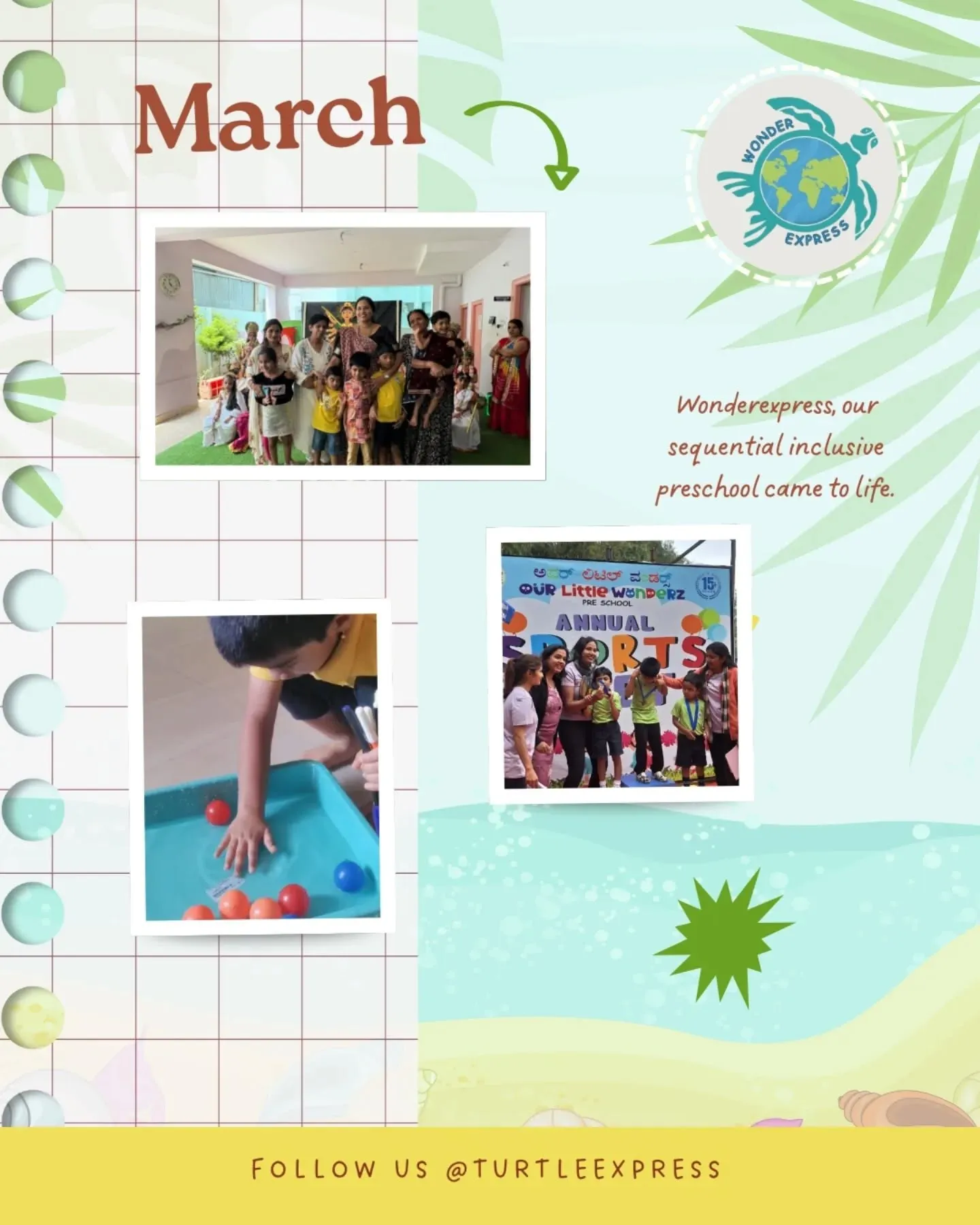 Turtle Express highlights, March 2025