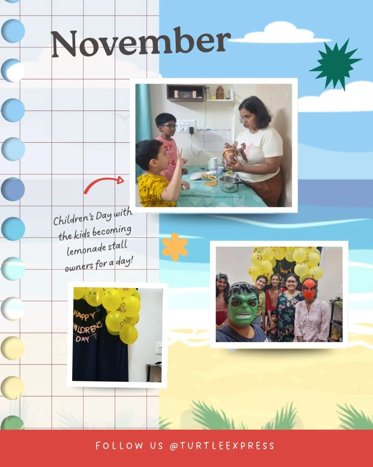 Turtle Express highlights, November 2025