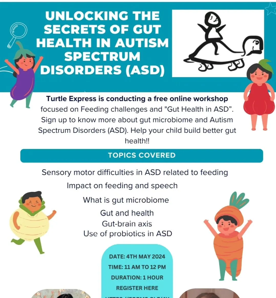 Poster: Workshop: gut health in autism