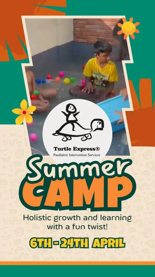 Turtle Express summer camp poster